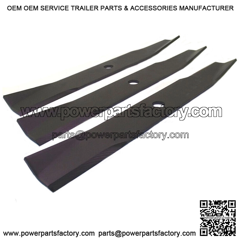 3 Mower Deck Blades Fit M41967 Fits John Deere 46 47 48" 140 300 314 316 317 318 - Image 2