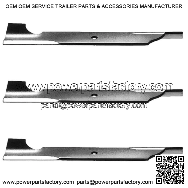 3 Blades for Snapper Pro Zero Turn Mower Deck 48" Cut S150X S50XT S150XTS50