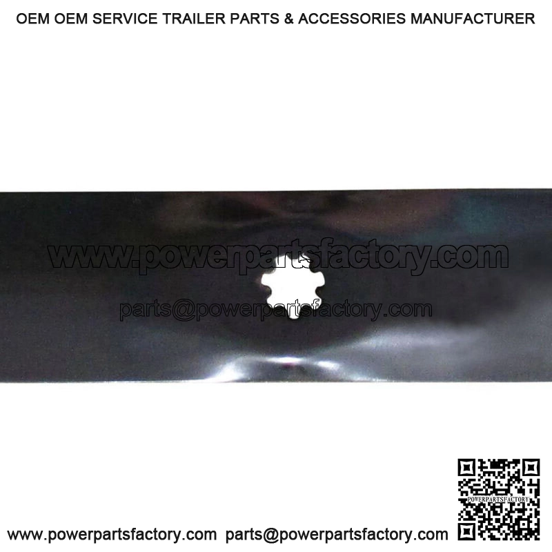 (2) 42" Mower Deck Blades AM137333 Fits John Deere D110 D120 D100 - Image 2