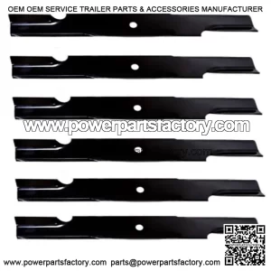 (6) Deck Blades For Simplicity Zero Turn Mower 61'' Citation Citation XT Cobalt
