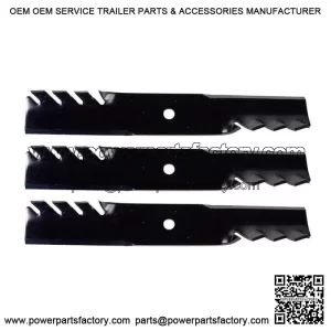 3 Rotary Copperhead 6296 Blades For Bad Boy 48 MZ MZ Magnum Replaces 038-4825-00