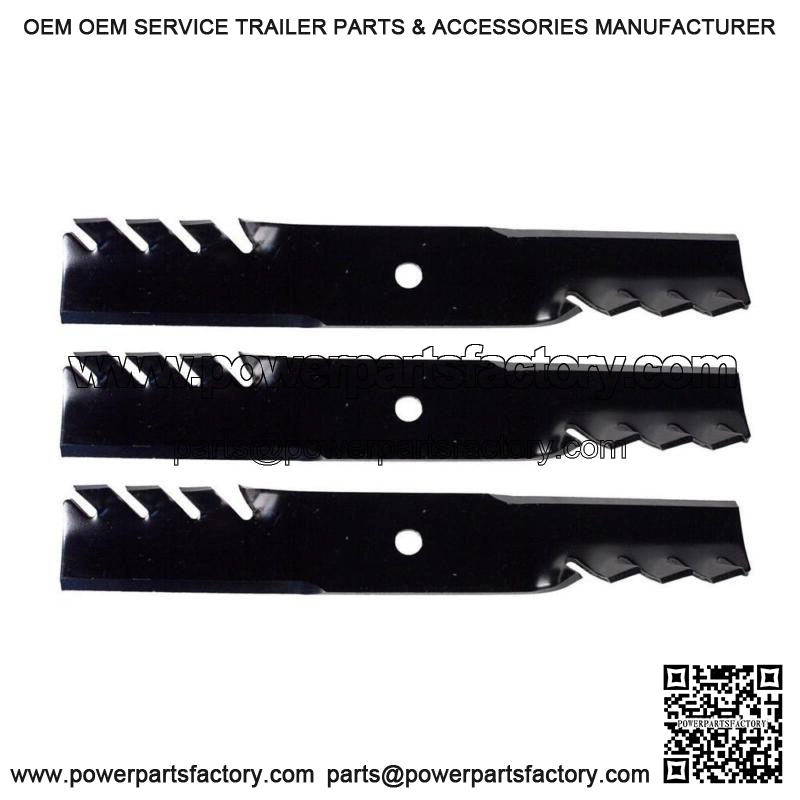 3 Rotary Copperhead 6296 Blades For Bad Boy 48 MZ MZ Magnum Replaces 038-4825-00
