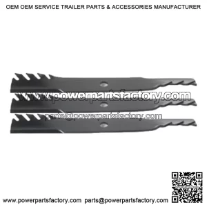 M87622 AM100538 M141785 Three Fits John Deere Mower Blades 60 400 420 430 425 4