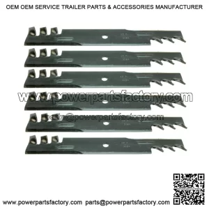 6PK Mower Blades For Bad Boy 54" Replaces 038-0003-00