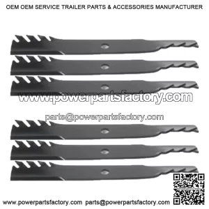 AM100538 60" Set of 6 Blades Fits John Deere M87622 400 420 430 425 435 445 455