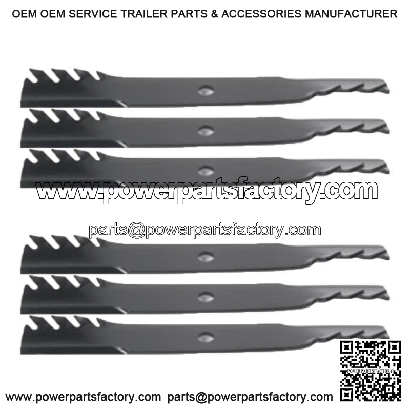 AM100538 60" Set of 6 Blades Fits John Deere M87622 400 420 430 425 435 445 455