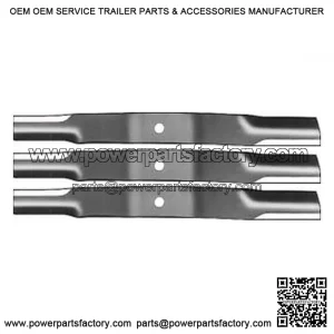 3PK Lawn Mower Blades For Woods 60" L59 F35 RM59 RM500 23825 31359 31359KT
