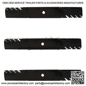 3 Mulching Blades for Bad Boy ZT Elite 60" Deck