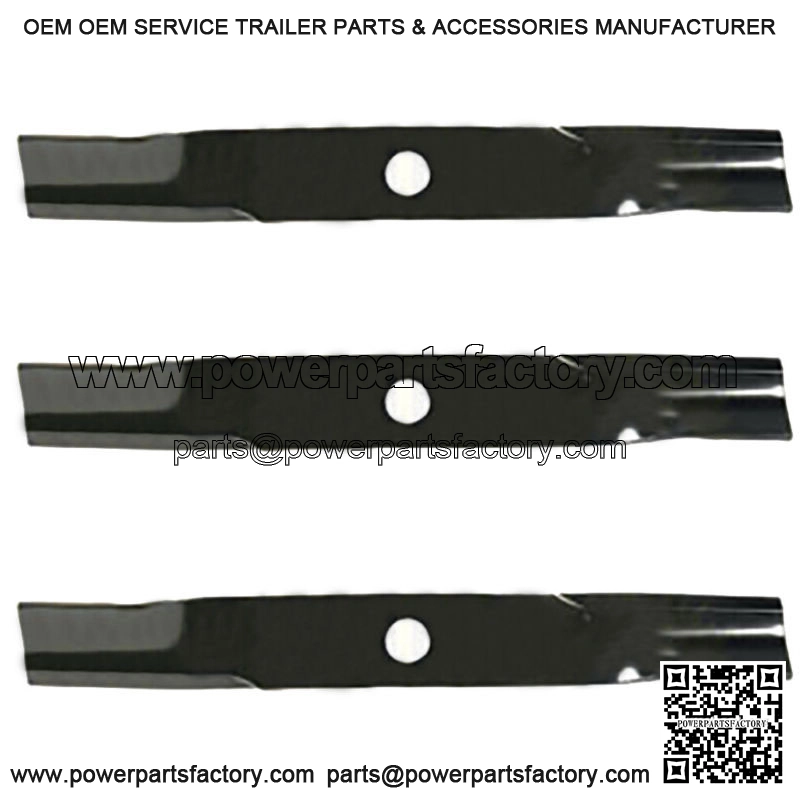 3 Heavy Duty Mower Blades Fits Kubota 60" ZD21 ZD25 ZD28 ZD323 ZD331 ZG327
