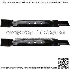 2 Mower Mulching Blades for 42" Deck Fits John Deere L100 L108 L110 L111 L118 GX