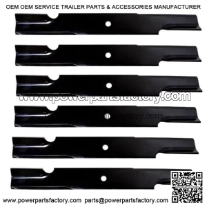 6PK Heavy Duty Blades for Scag Turf Tiger Cheetah 61" Cut Deck 482879 482881