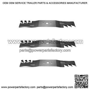3 Mulching Blades Fits Cub Cadet RZT54 54" 742-0677 942-0677 742-0677A 942-0