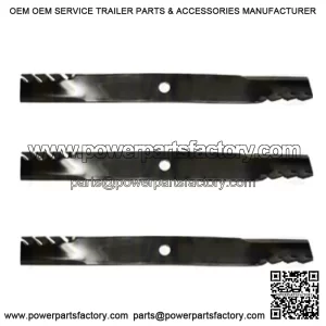 3-Pack 396-743 Blades Fits John Deere TCU15882 777 797 2520 2720