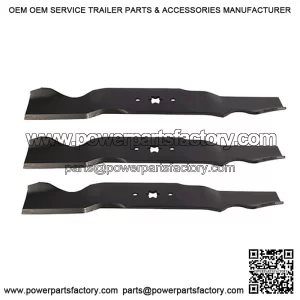 561541 3-Blade Set for 54 Inch Cut MTD Fits Cub Cadet Troy-Bilt