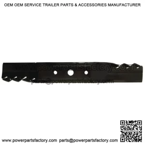 New Toothed Blade for John Deere L130 requires 3 for 48" deck 302-445