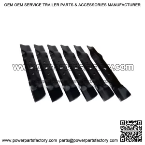 (6) Blades for John Deere 48" L120, L130, L2048 & L2548 GX20250, GY20568