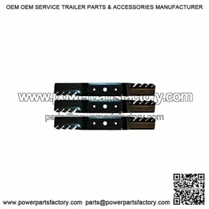 3 Pack 302-444 Toothed Mower Blade for John Deere GX20250 L120 L130 48"