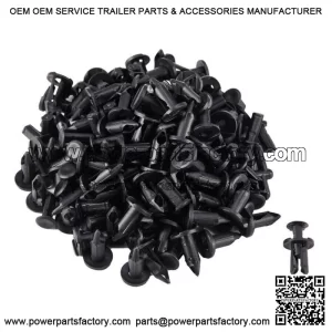 100 Retainer Rivet Fastener Push Pin Screw Bolt Clips for Can Am Rhino 660 Honda (For: John Deere Gator CS)