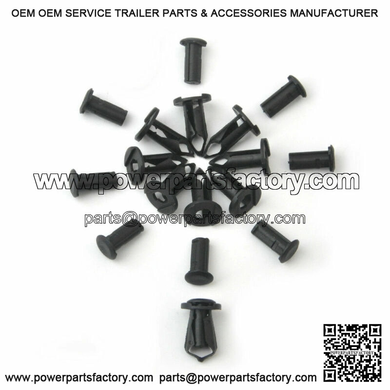 100x 8mm Fender Clips Body Rivets Push Pin for ATV HONDA TRX300EX 450R Rancher (For: John Deere Gator CS) - Image 4