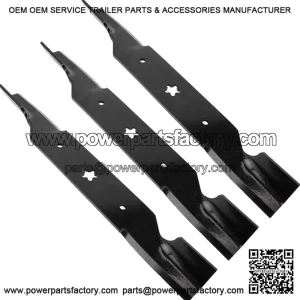 Set of 3 Mulching Blades - 54" Deck Craftsman Z254 AYP GTB54A LT2227A2