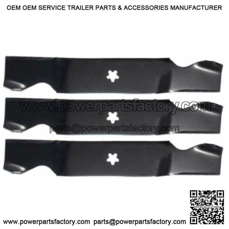 Z254i Z 254 i 54" Zero-Turn Lawn Mower Blades Set of 3