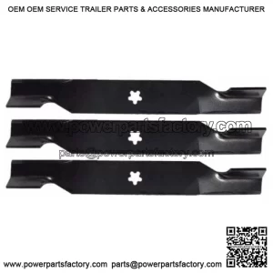 Z254i Z 254 i 54" Zero-Turn High-Lift Bagging Mower Blades Set of 3