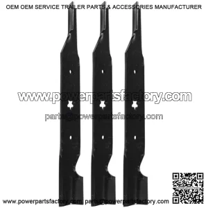 532187256 High Lift Mower Blade 54" MZ RZ YTH 5424 LGT 2654 Z 254 3PK