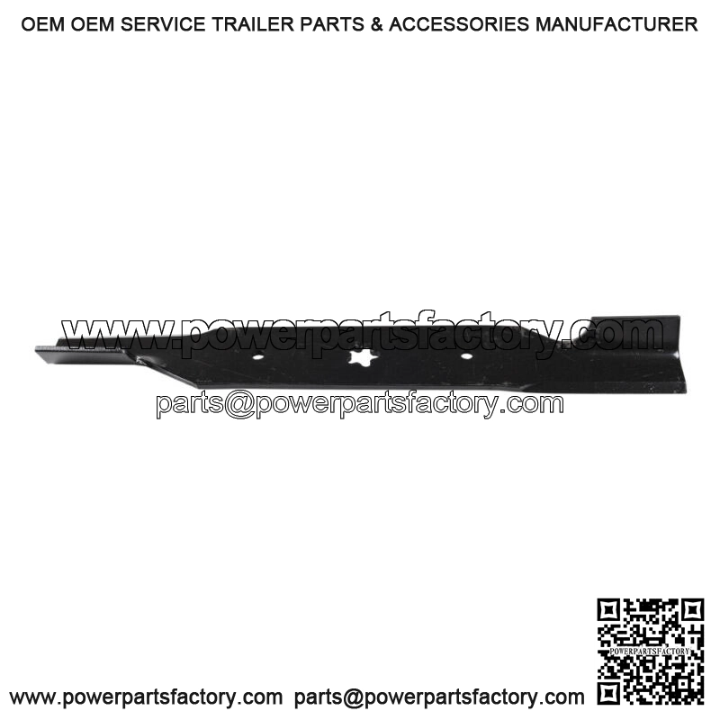 532187256 High Lift Mower Blade 54" MZ RZ YTH 5424 LGT 2654 Z 254 3PK - Image 2