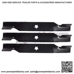 Z254 Z 254 54" Zero-Turn High-Lift Bagging Lawn Mower Blades Set of 3