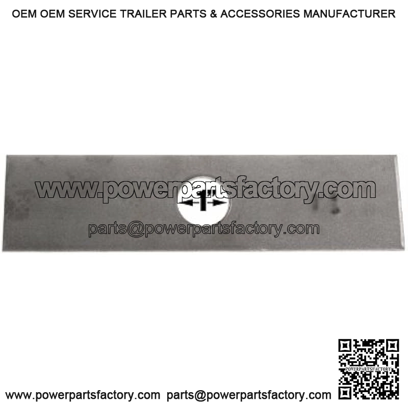 Mower Blades 100 8"x2" Unpainted Edger Blades for Echo 720237001, RYOBI 613223, Husqvarna :578 39 28-02, 601 00 24-54 - Image 3