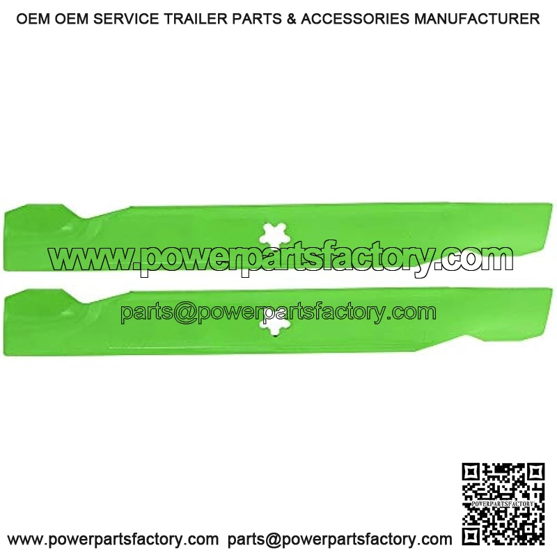 Lawn Mower Blade Set for AYP Husqvarna Poulan LT100 LT112 LT125 LR12 36 Inch Deck 532127841 532138496 (High-Lift) - Image 2