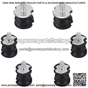 6Pcs Mount Buffer Element Chainsaw Parts AV Buffer for Husqvarna 61 66 133 136 141 272S 266 268 272XP