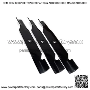 (3) 54" Hi Lift Blades for Husqvarna Replaces 187254 187256