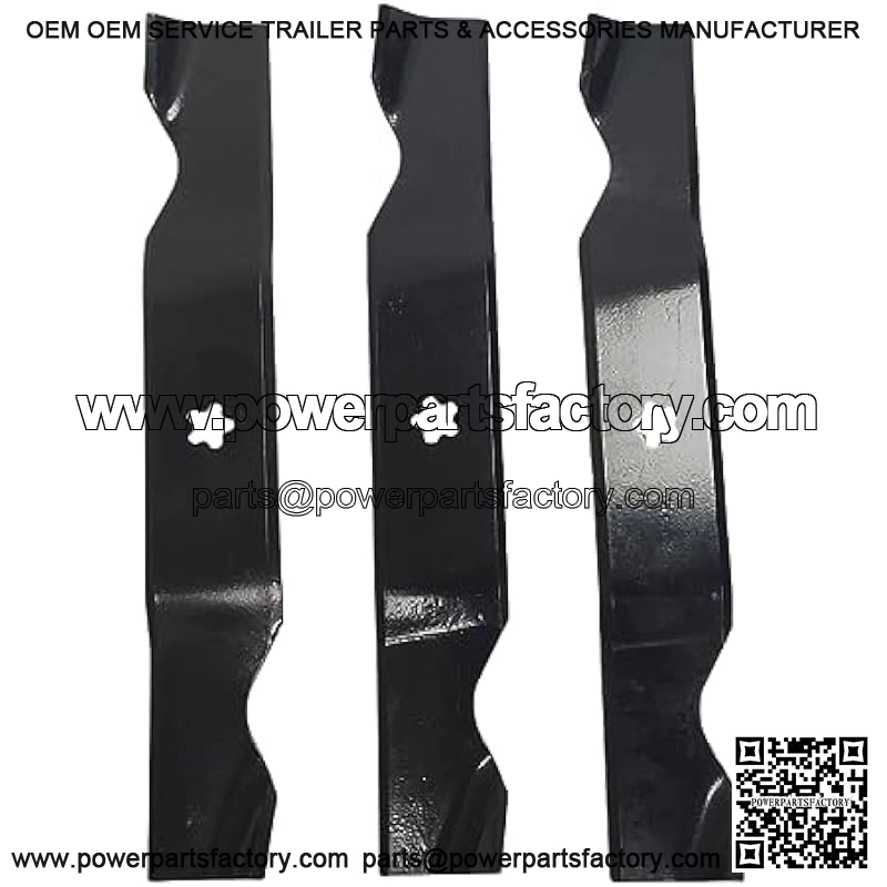PK Mower Blade Set Fits Husqvarna AYP 187256 187254 532187256 574292401 - Image 2