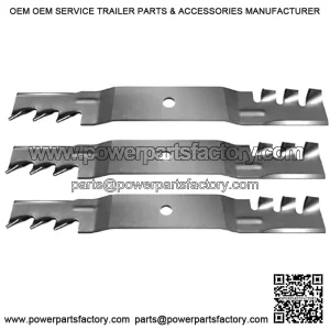 3 Mulching Blades For 50" Cut MX5050 SS5000 Timecutter Z-Mower 5000 Series