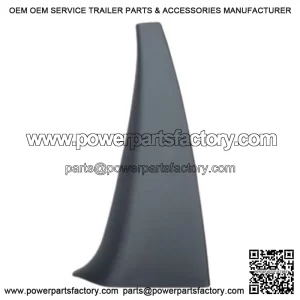 02-06 Honda CR-V Right Rear Door inner Quarter Garnish NH167L (Graphite Black)