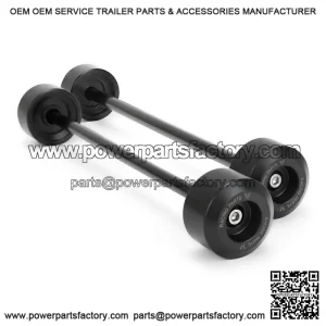 Kawasaki Ninja 650 Z650RS Z650 Front Rear Wheel Fork Sliders Crash Protector