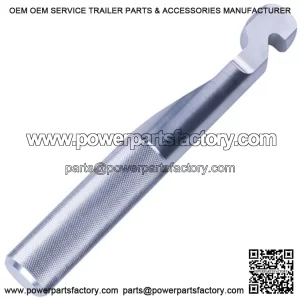 Silver Polaris RZR Belt Changing Tool - Premium Belt Replacement Instrument