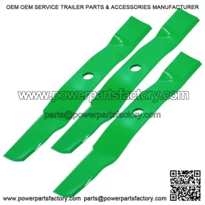 54" Mower Deck Blades for John Deere 1023E/1025R/2025R/2026R/2305 Tractors