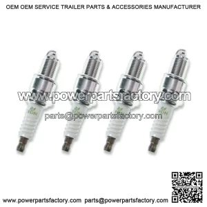 4pcs 10-11 John Deere Gator TX 4x2 Turf V-Power Spark Plugs 401cc 24ci ms