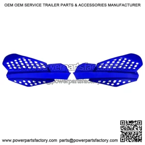 Blue Handguards with Mounting Kit ?C Durable ATV Protection