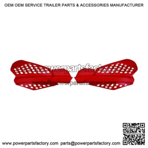 Red Handguards with Mounting Kit ?C ATV/UTV Accessory