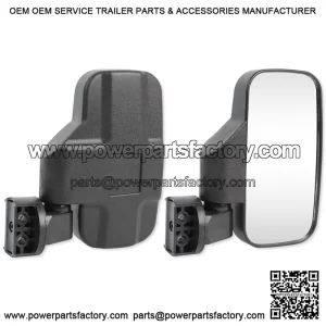 1.75"-2" UTV ATV Rear View Side Mirrors For John Deere Gator CS CX HPX  RSX 850i (For: John Deere Gator CS)