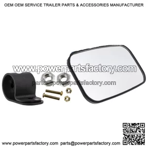 NICHE Black Rear View Mirror for John Deere Gator HPX XUV 550 560 590 625 835 (For: John Deere Gator CS)
