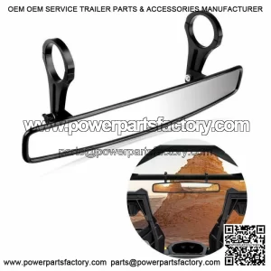 UTV 1.75" Rear View Center Convex Mirror For Polaris RZR 800 900 XP 1000 Yamaha (For: John Deere Gator CS)