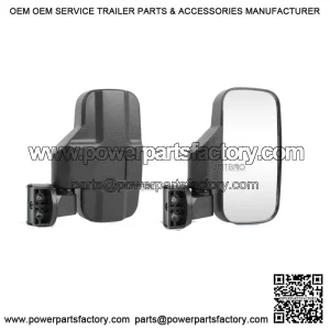 For John Deere Gator HPX 625I 825I 860I 855D XUV UTV 360?? Rear View Side Mirrors (For: John Deere Gator CS)