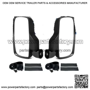 Xprite UTV Side Rear View Mirrors 1.75" Roll Bar For Polaris RZR 570 900 XP 1000 (For: John Deere Gator CS)