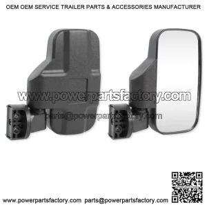 UTV 1.75" -2" Rearview Side Mirrors For John Deere Gator XUV855M 885D 860I 825I (For: John Deere Gator CS)