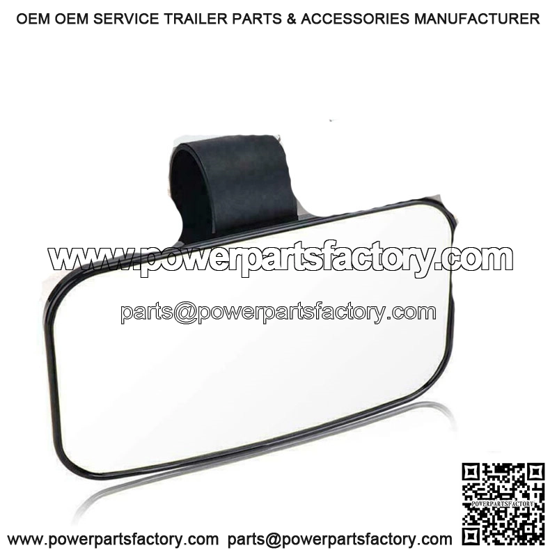 Center Mirror for Universal UTV Off Road Large Adjustrable Wide Rear Clear View (For: John Deere Gator CS) - Image 2