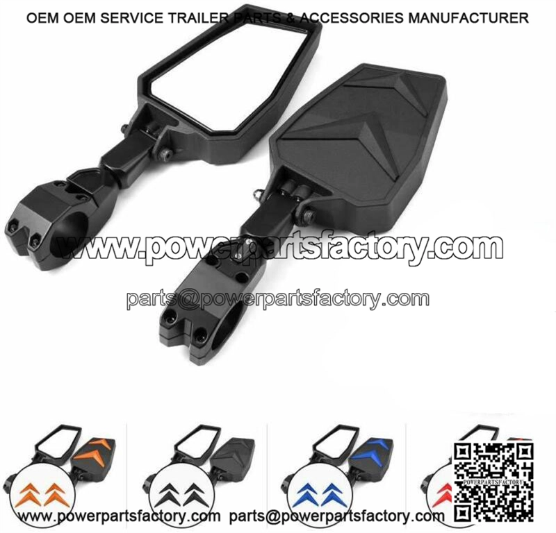 1.75''-2" UTV Side Mirrors Foldable Adjustable for Polaris RZR S 800 900 XP 1000 (For: John Deere Gator CS)